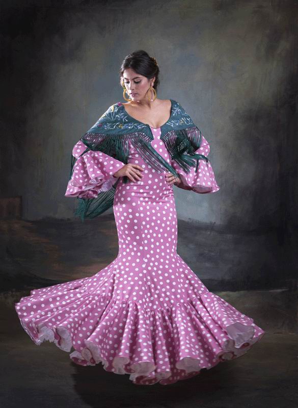 Robe de Flamenca Modèle Beso. 2020